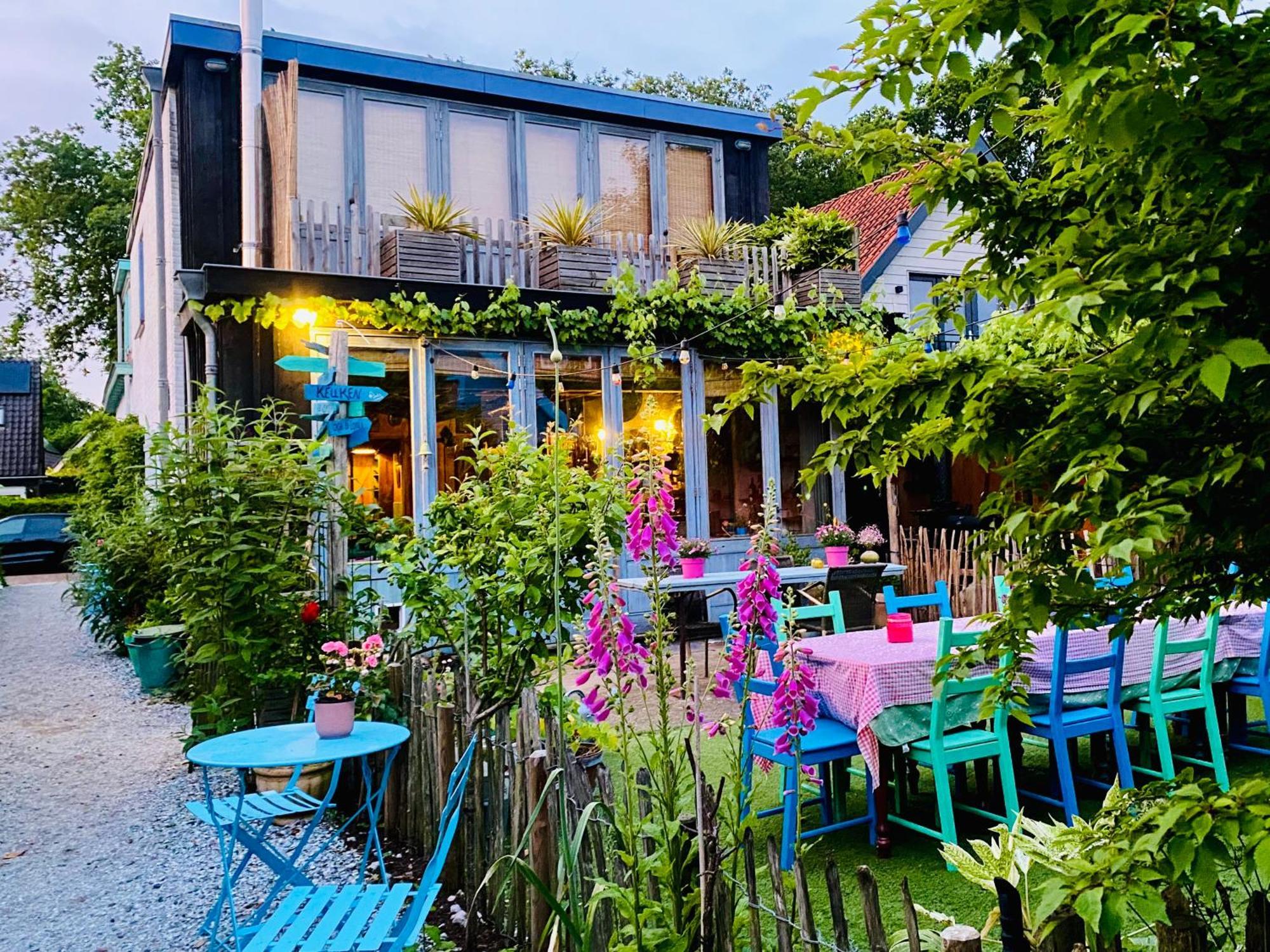 In De Aap - Appartementen & Guesthouse 卑尔根 外观 照片